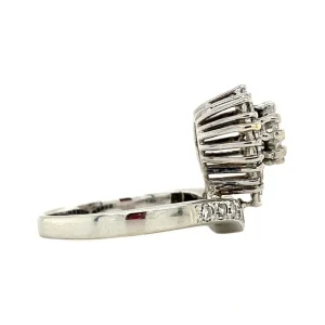 Clearance Witgouden ring met diamant 18 krt Diamanten Ringen