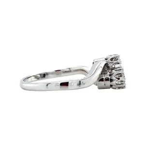 Hot Witgouden ring met diamant 14 krt Diamanten Ringen
