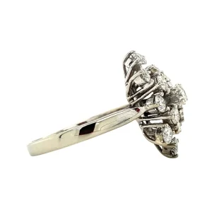 Clearance Witgouden ring met diamant 14 krt Diamanten Ringen