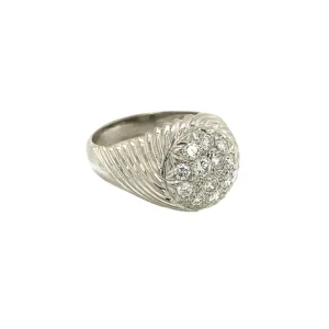 Discount Witgouden ring met diamant 18 krt Diamanten Ringen