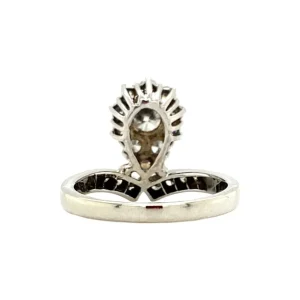 Clearance Witgouden ring met diamant 18 krt Diamanten Ringen