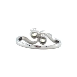 Hot Witgouden ring met diamant 14 krt Diamanten Ringen