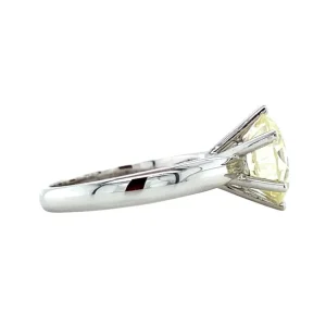 Clearance Witgouden solitair ring met diamant 18 krt Diamanten Ringen