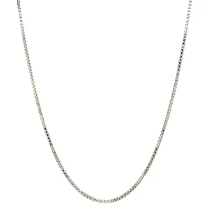 Hot Witgouden venetiaan lengtecollier 18 krt Lengtecolliers