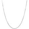 Outlet Witgouden venetiaan lengtecollier 18 krt Lengtecolliers